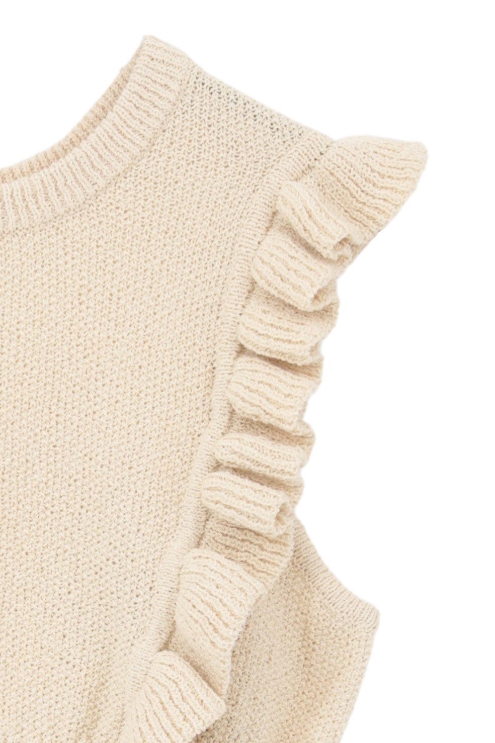 FRILL SLEEVE KNIT TOPS｜TOPS(トップス)｜CLANE OFFICIAL ONLINE STORE