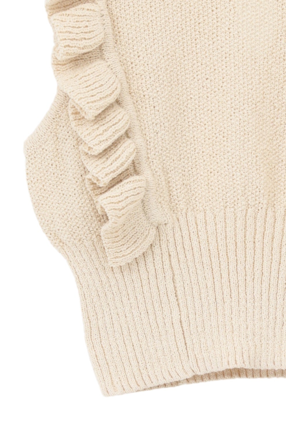 FRILL SLEEVE KNIT TOPS｜TOPS(トップス)｜CLANE OFFICIAL ONLINE STORE