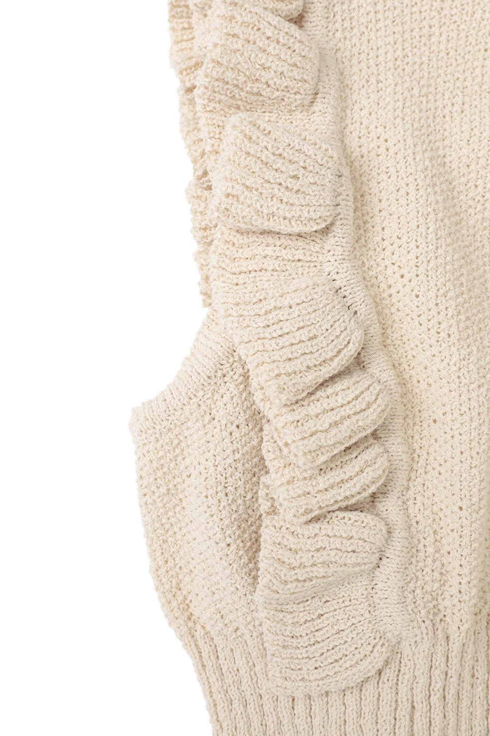 FRILL SLEEVE KNIT TOPS｜TOPS(トップス)｜CLANE OFFICIAL ONLINE STORE