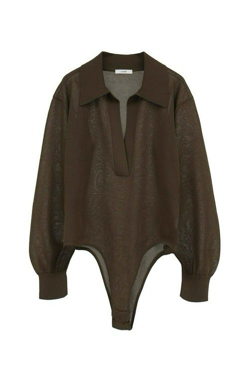 【PRE ORDER 2BUY 10%OFF】SKIPPER KNIT BODYSUITS
