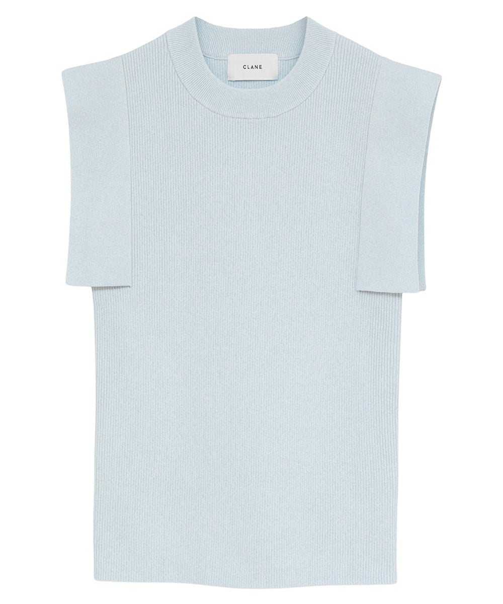 SQUARE SLEEVE KNIT TOPS｜TOPS(トップス)｜CLANE OFFICIAL ONLINE STORE