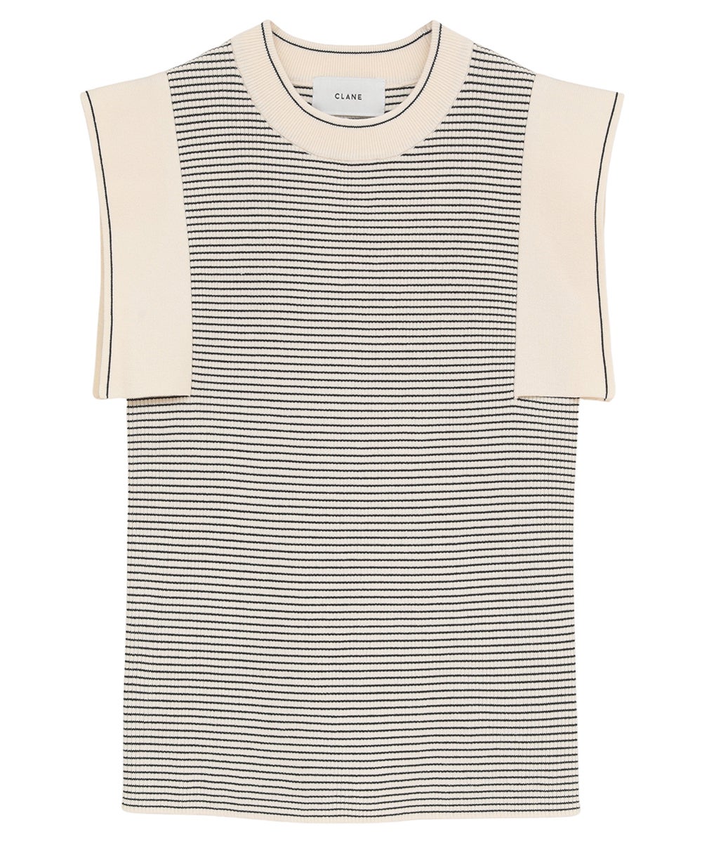 SQUARE SLEEVE KNIT TOPS｜TOPS(トップス)｜CLANE OFFICIAL ONLINE STORE