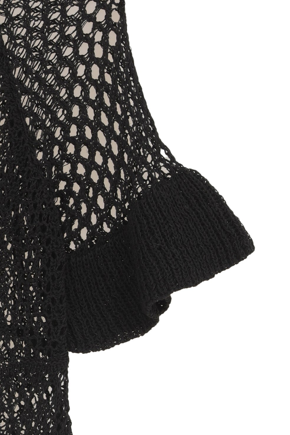 W FACE RIBBON CROCHET KNIT TOPS｜TOPS(トップス)｜CLANE OFFICIAL