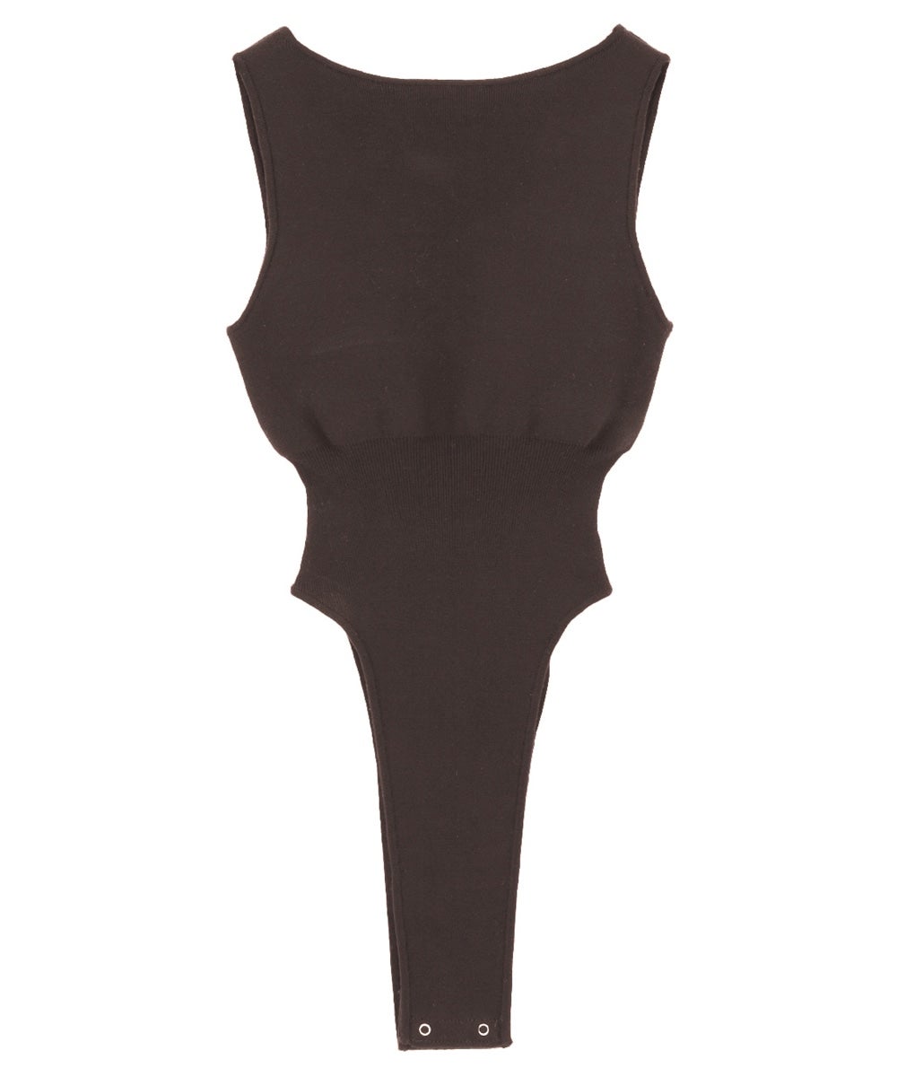 BACK OPEN KNIT BODYSUITS｜TOPS(トップス)｜CLANE OFFICIAL ONLINE STORE