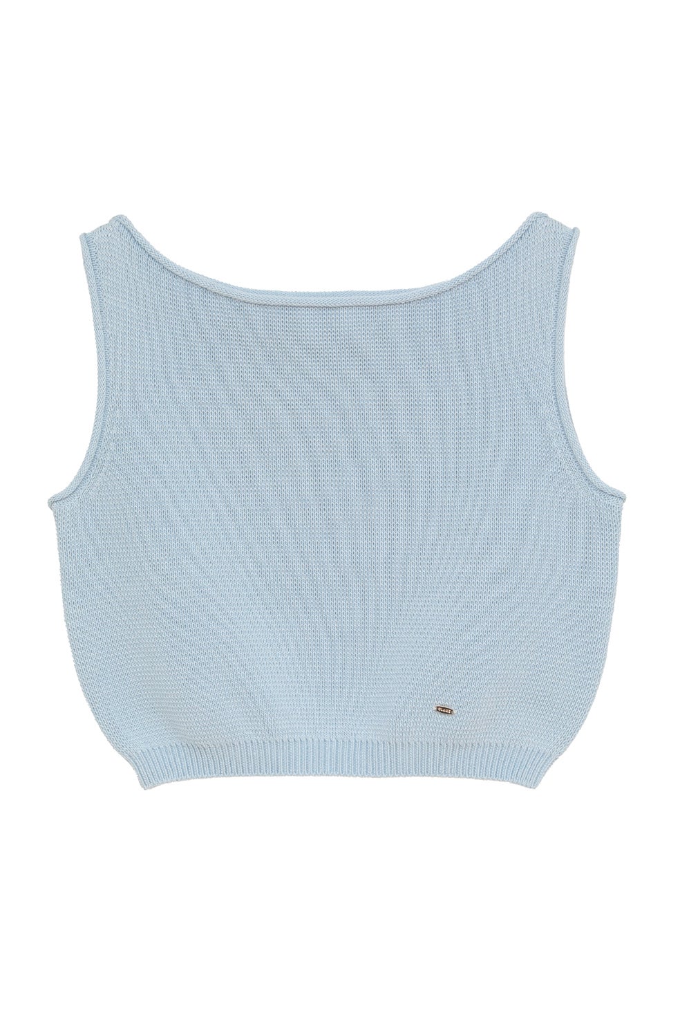BOAT NECK SHORT KNIT TANK TOPS｜TOPS(トップス)｜CLANE OFFICIAL