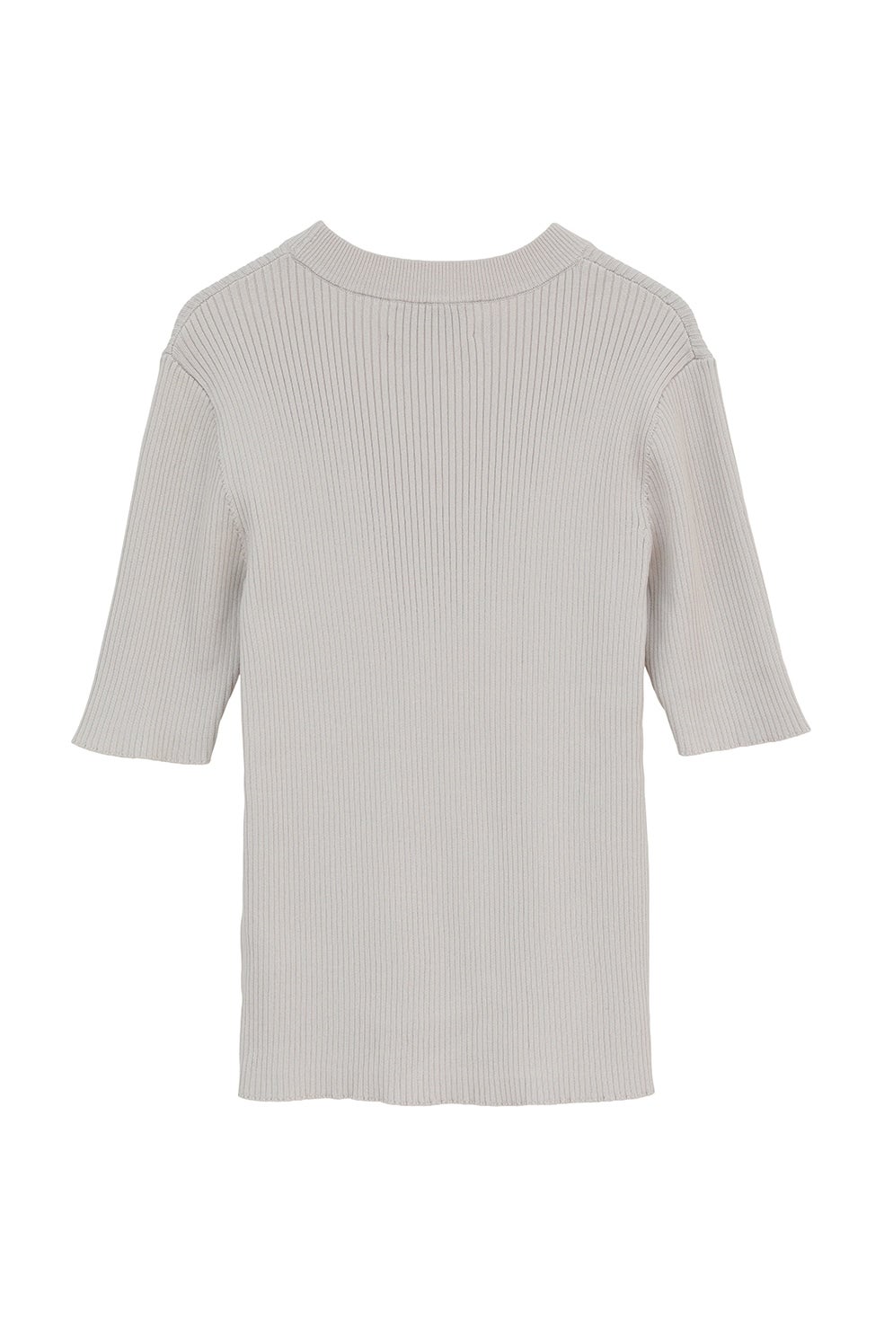 H/N HALF SLEEVE RIB KNIT TOPS｜TOPS(トップス)｜CLANE OFFICIAL