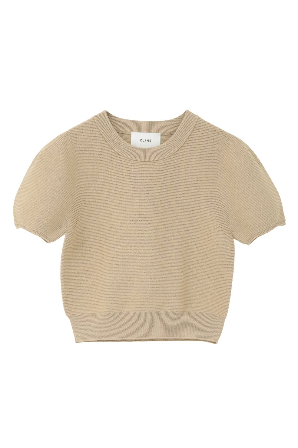 PUFF SLEEVE COMPACT KNIT TOPS｜TOPS(トップス)｜CLANE OFFICIAL