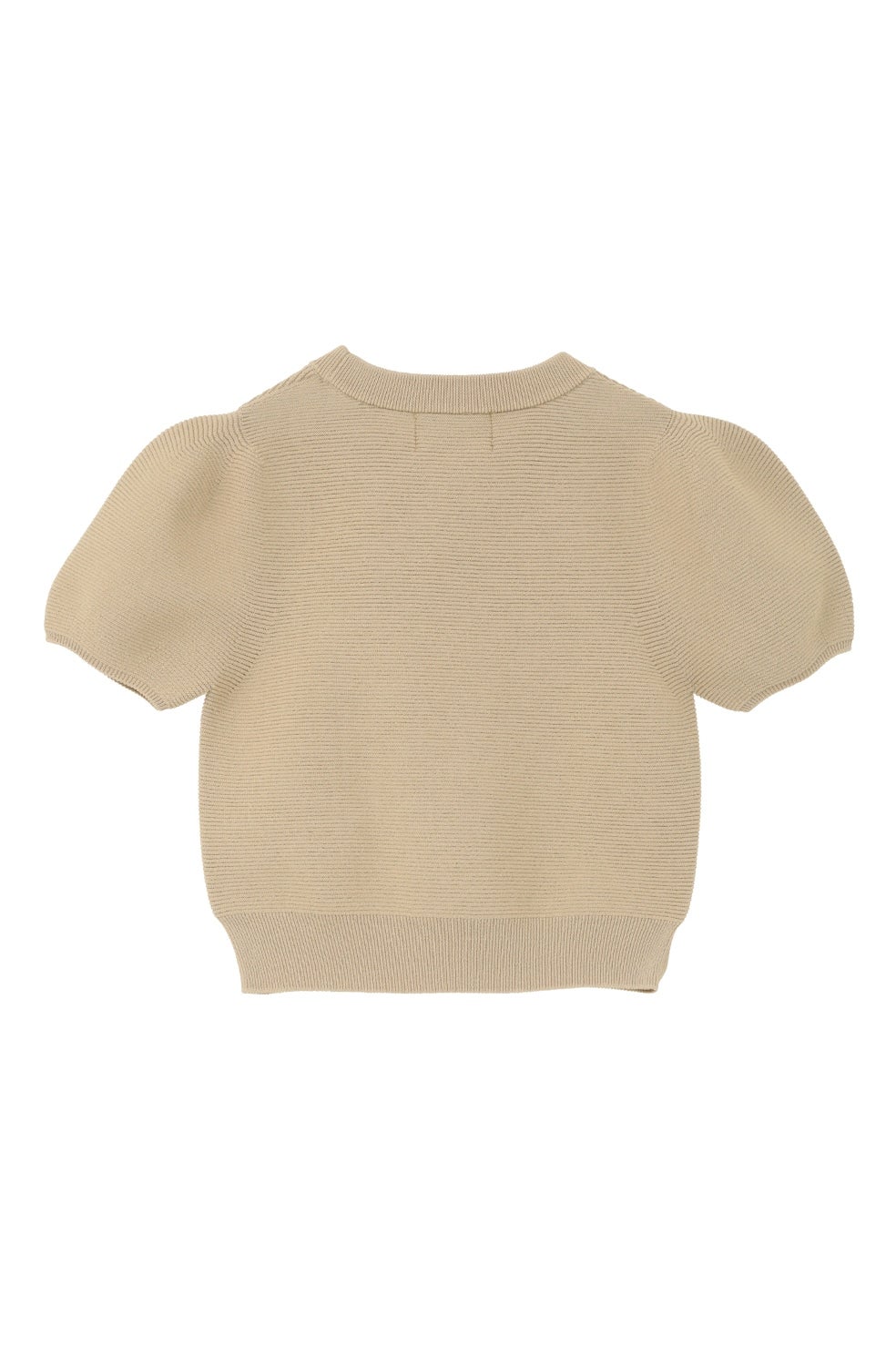 PUFF SLEEVE COMPACT KNIT TOPS｜TOPS(トップス)｜CLANE OFFICIAL