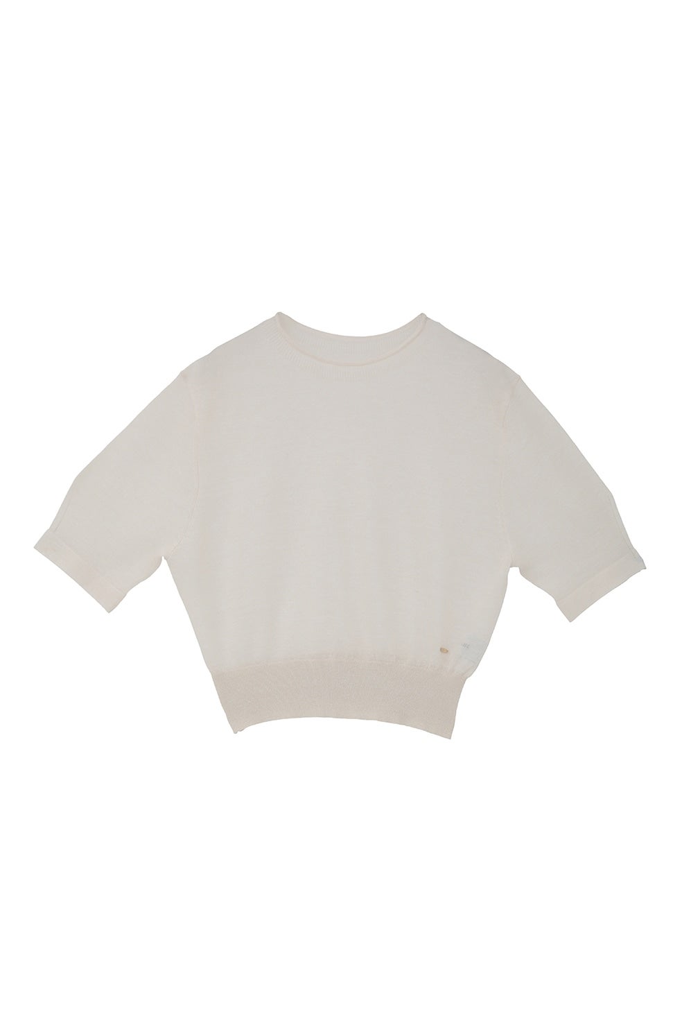 SHEER ROLL NECK H/S KNIT TOPS｜TOPS(トップス)｜CLANE OFFICIAL