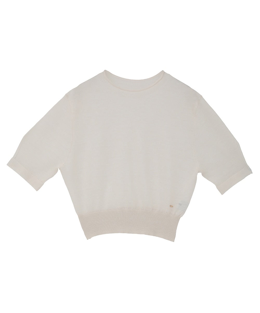 SHEER ROLL NECK H/S KNIT TOPS｜TOPS(トップス)｜CLANE OFFICIAL