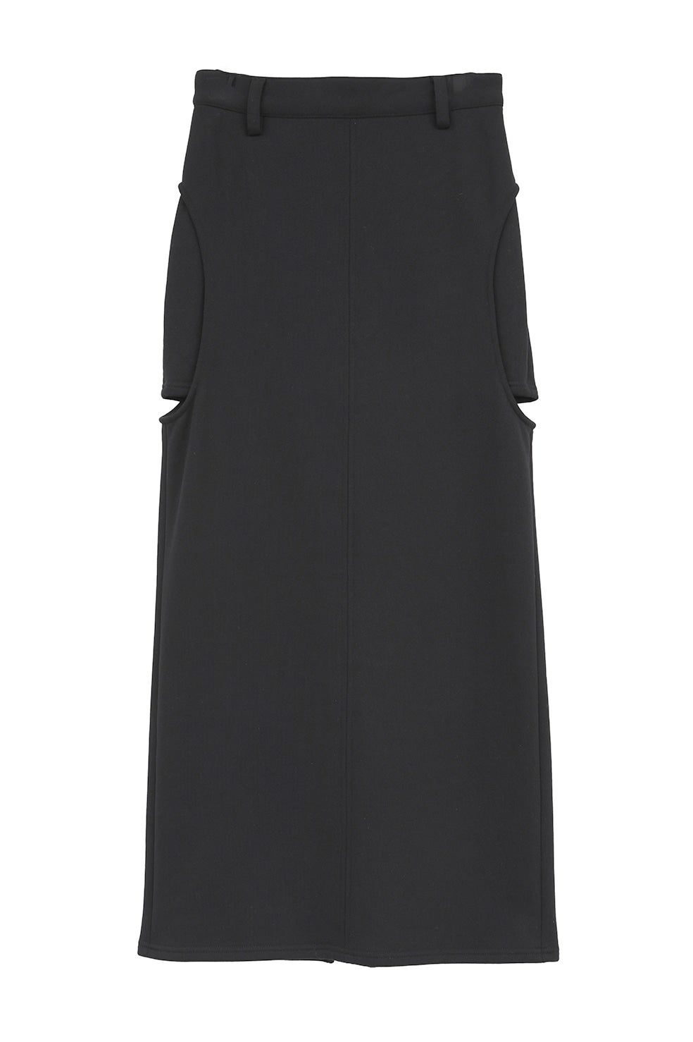 CLANE 26SS CIRCLE CUT SWEAT SKIRT ブラック CIRCLE CUT SWEAT SKIRT｜SKIRT / PANTS(スカート/パンツ)｜CLANE