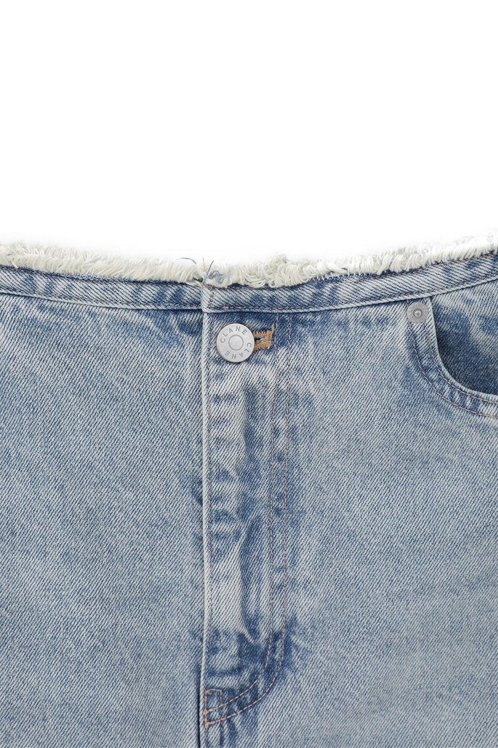 FRONT SLIT DENIM SKIRT｜SKIRT / PANTS(スカート/パンツ)｜CLANE
