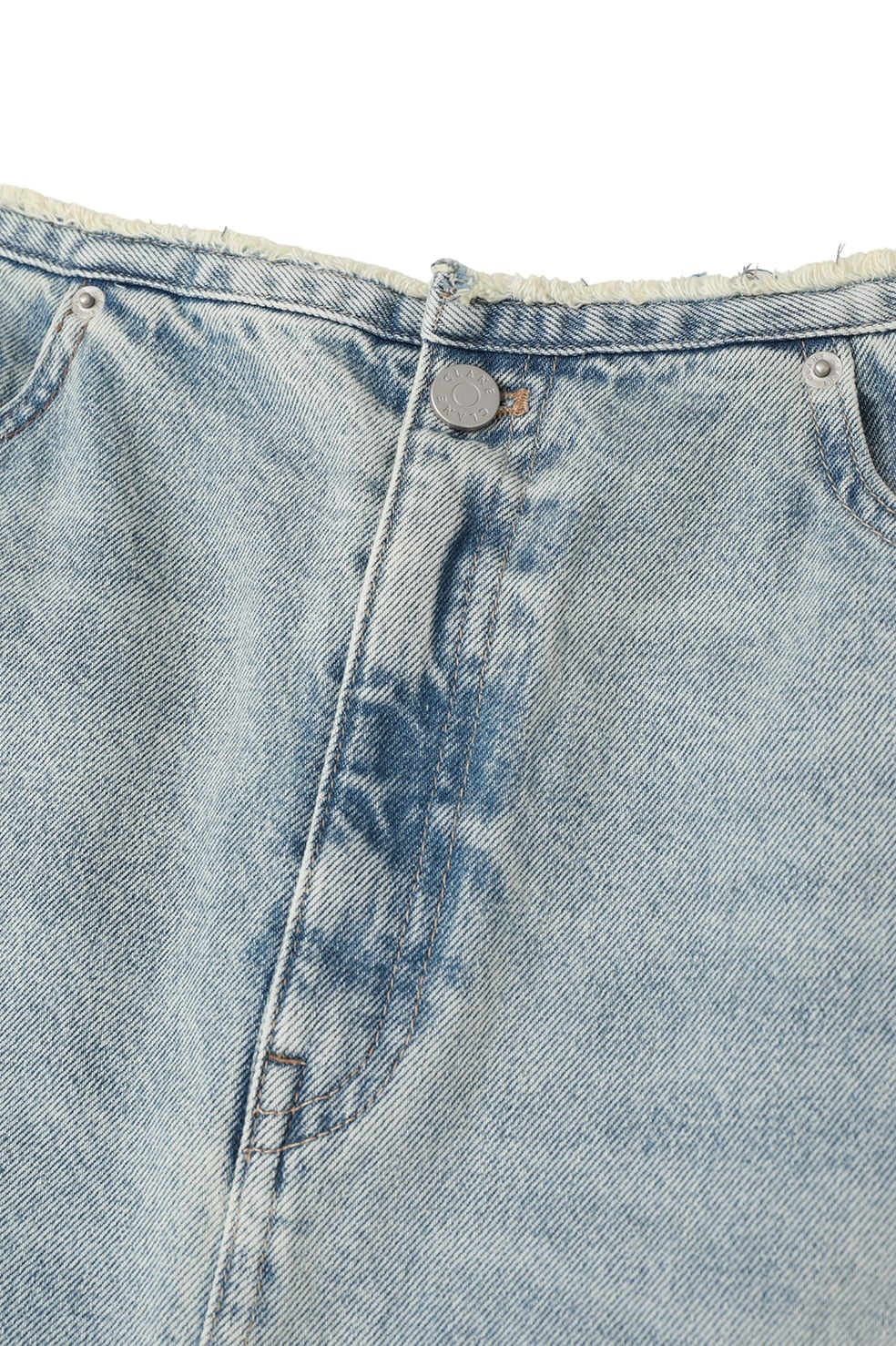 FRONT SLIT DENIM SKIRT｜SKIRT / PANTS(スカート/パンツ)｜CLANE