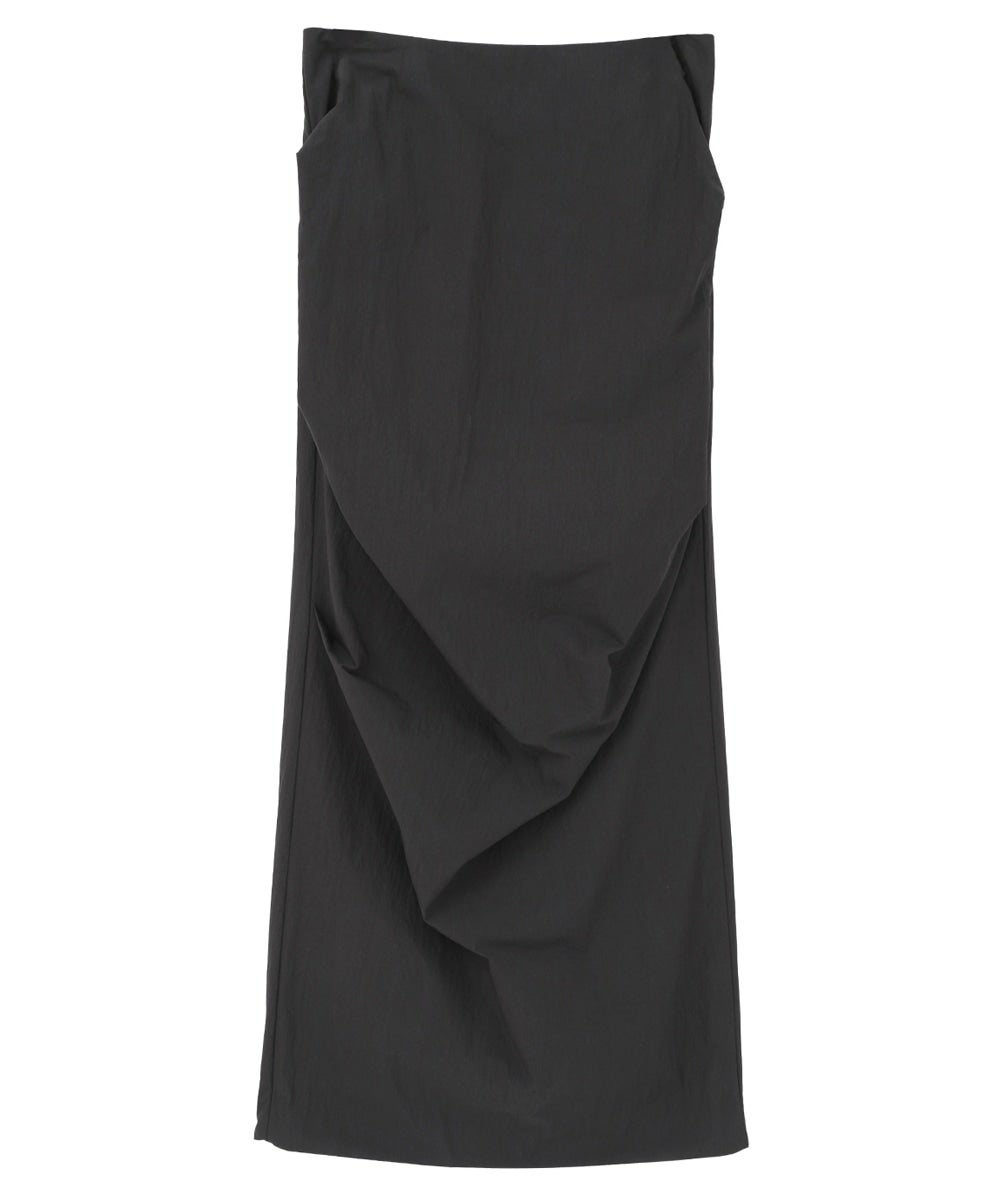 LOW WAIST DRAPE SKIRT