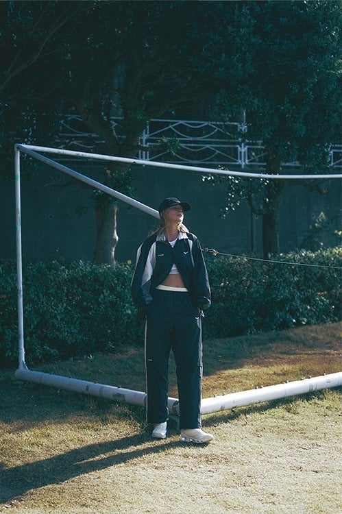 CLANE×MIZUNO WATER REPELLENT TRACK PANTS