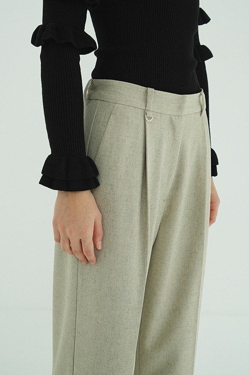 2WAY TUCK STRAIGHT PANTS