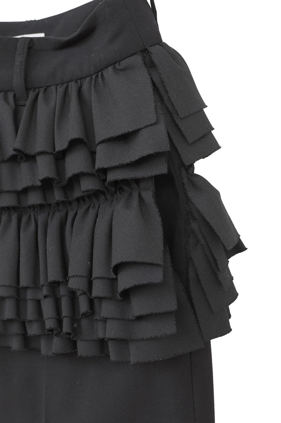FRILLED SLACKS｜SKIRT / PANTS(スカート/パンツ)｜CLANE OFFICIAL
