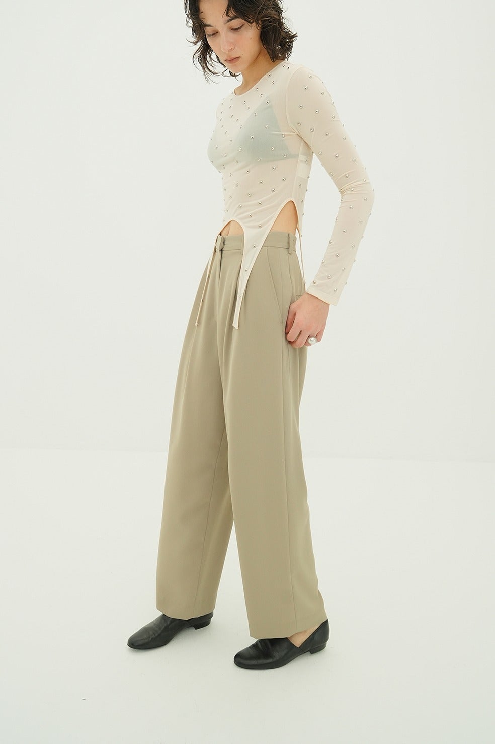 BASIC TUCK PANTS｜SKIRT/PANTS(スカート/パンツ)｜CLANE OFFICIAL