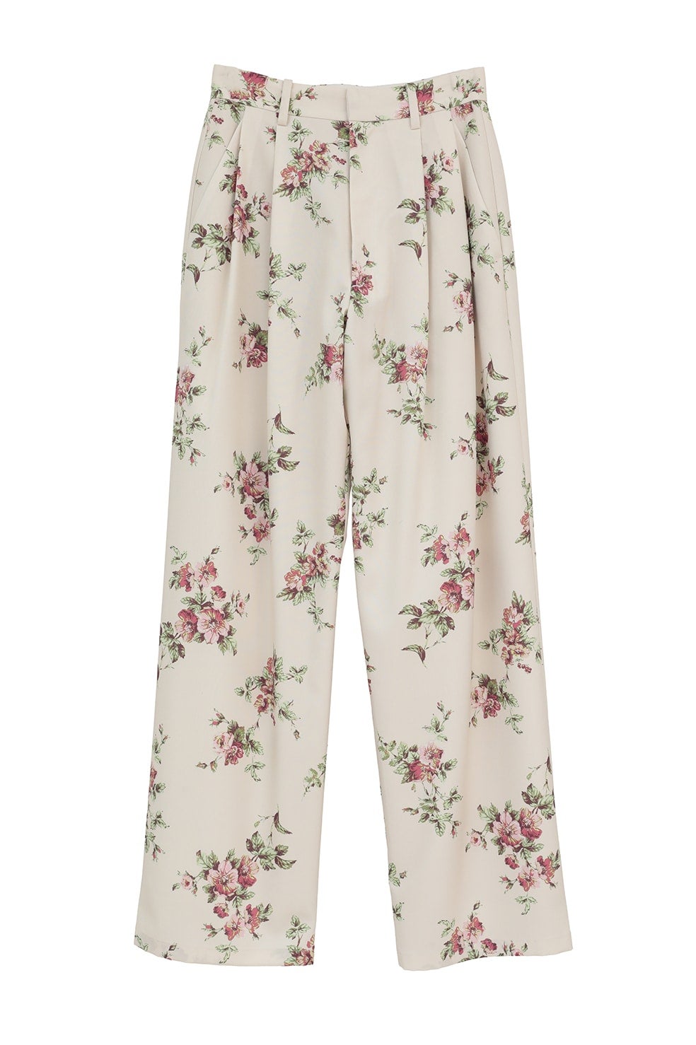 CLANE花柄M size FLOWER TUCK PANTS｜SKIRT / PANTS(スカート/パンツ)｜CLANE OFFICIAL