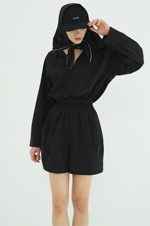 HOODED RASH GUARD ALL IN ONE