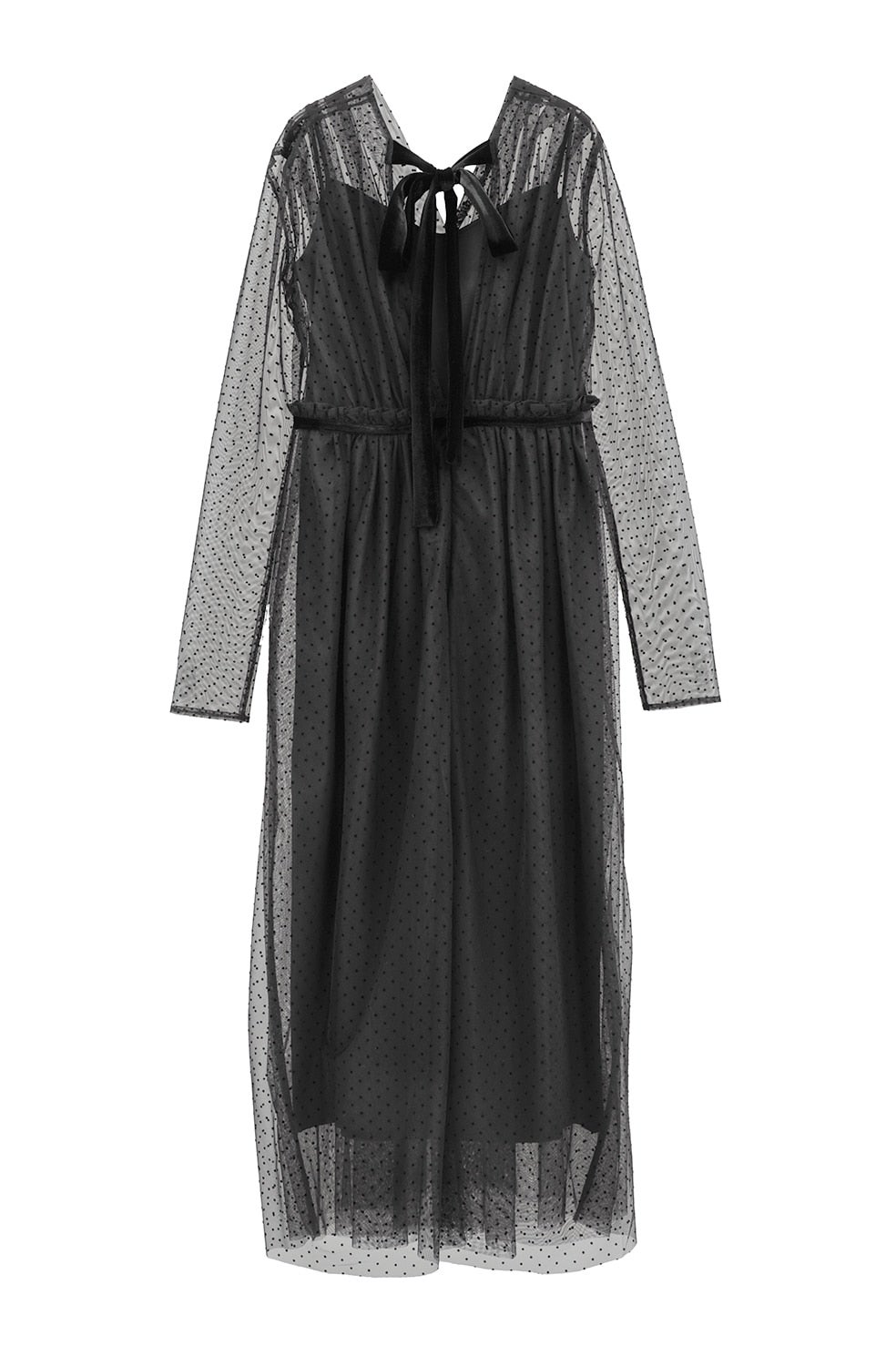 DOT SHEER CACHECOEUR ONEPIECE｜DRESS(ドレス)｜CLANE OFFICIAL