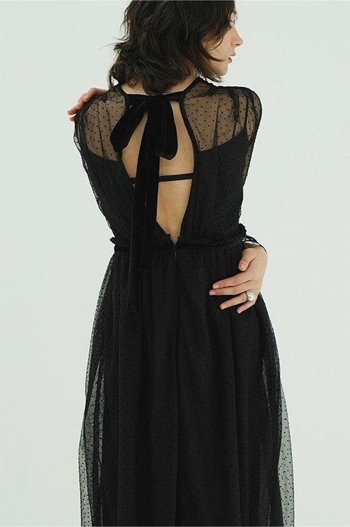 DOT SHEER CACHECOEUR ONEPIECE