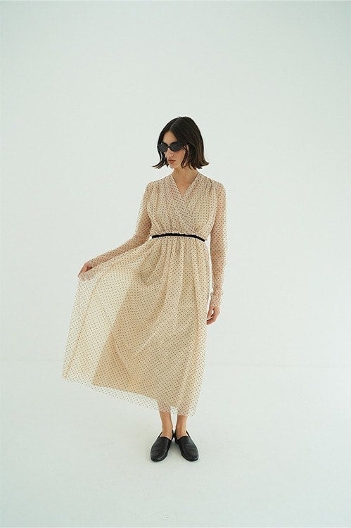 DOT SHEER CACHECOEUR ONEPIECE