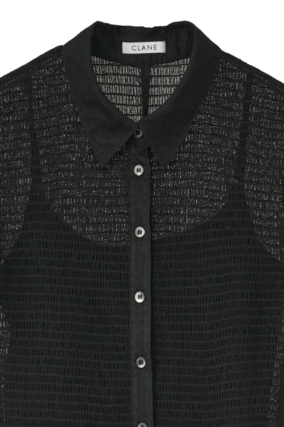 GATHERED MESH SHIRTS ONEPIECE｜DRESS(ドレス)｜CLANE OFFICIAL