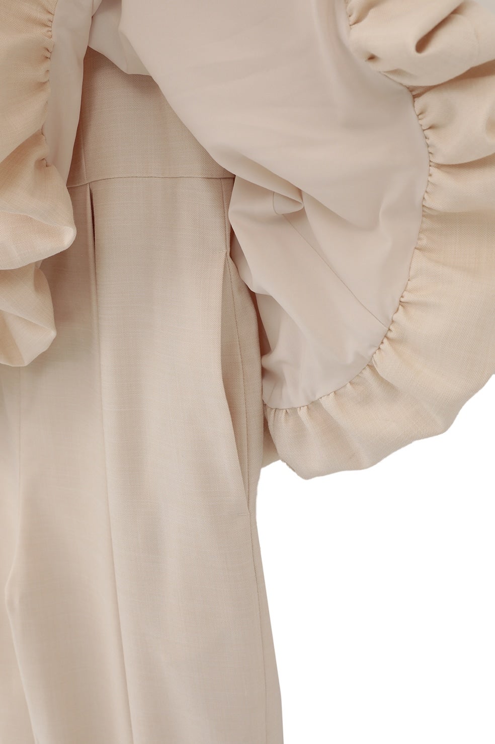 PEPLUM LAYERED ALL IN ONE｜DRESS(ドレス)｜CLANE OFFICIAL ONLINE STORE