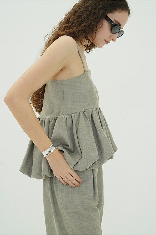 PEPLUM LAYERED ALL IN ONE