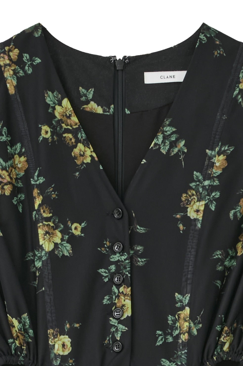 FLOWER PRINT FLARE ONEPIECE｜DRESS(ドレス)｜CLANE OFFICIAL ONLINE
