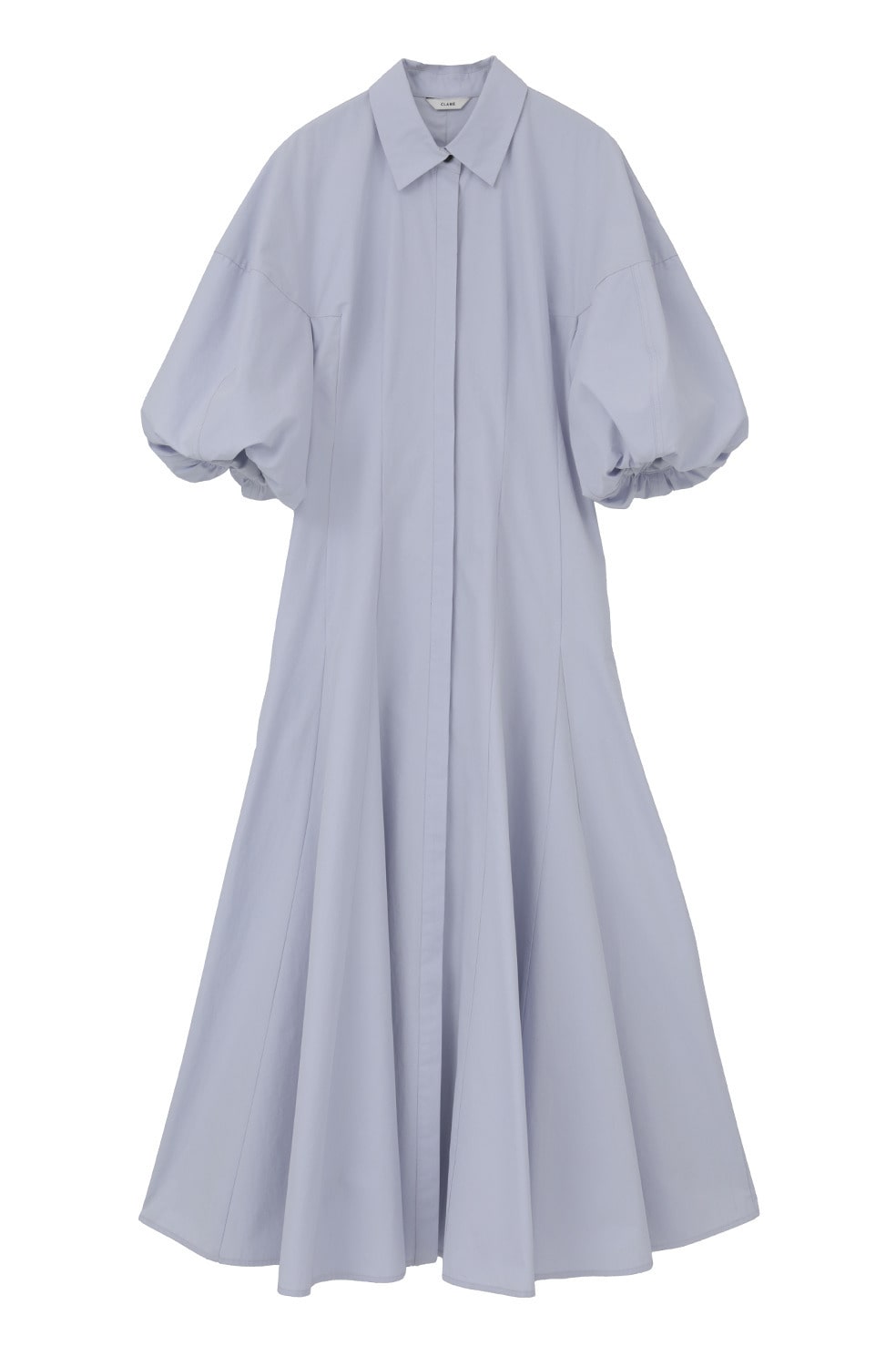 FORM SLEEVE PANEL LINE SHIRT ONEPIECE｜DRESS(ドレス)｜CLANE