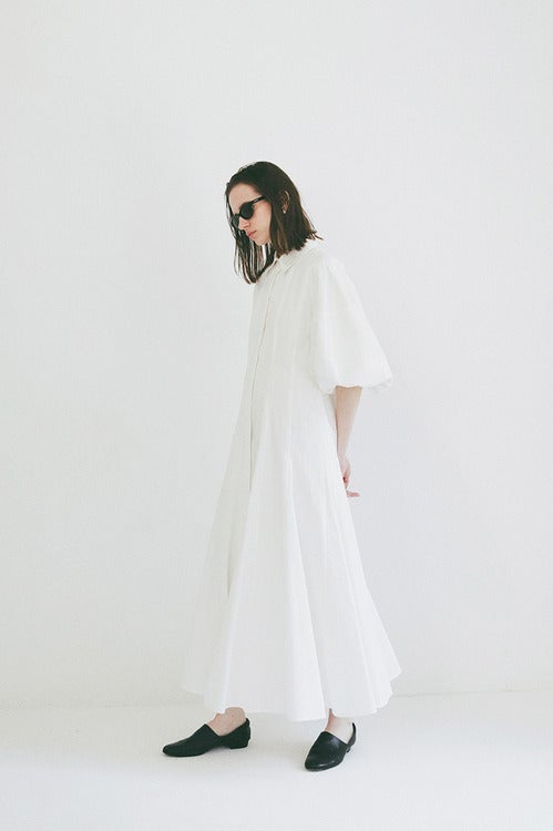 FORM SLEEVE PANEL LINE SHIRT ONEPIECE