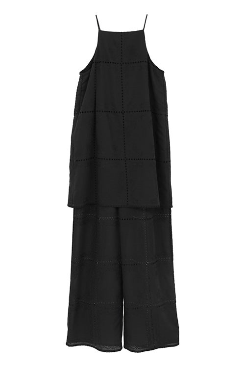 EMBROIDERY LACE CAMI ALL IN ONE