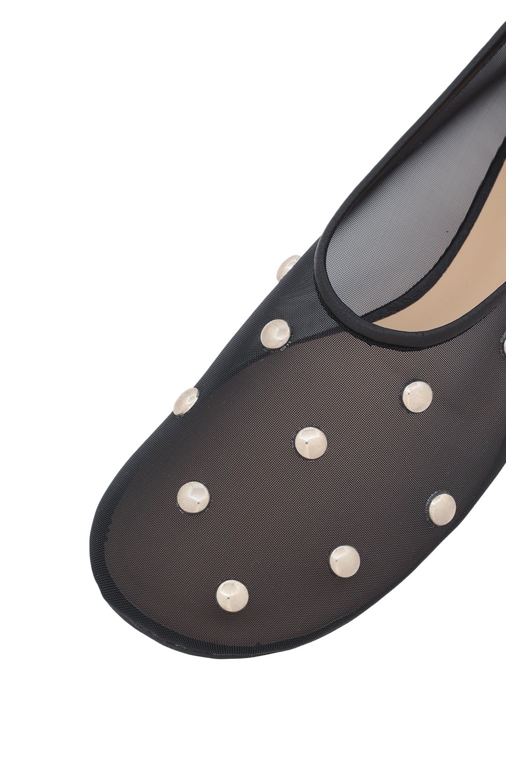 STUDDED MESH FLAT SHOES｜BAG/SHOES(バッグ/シューズ)｜CLANE