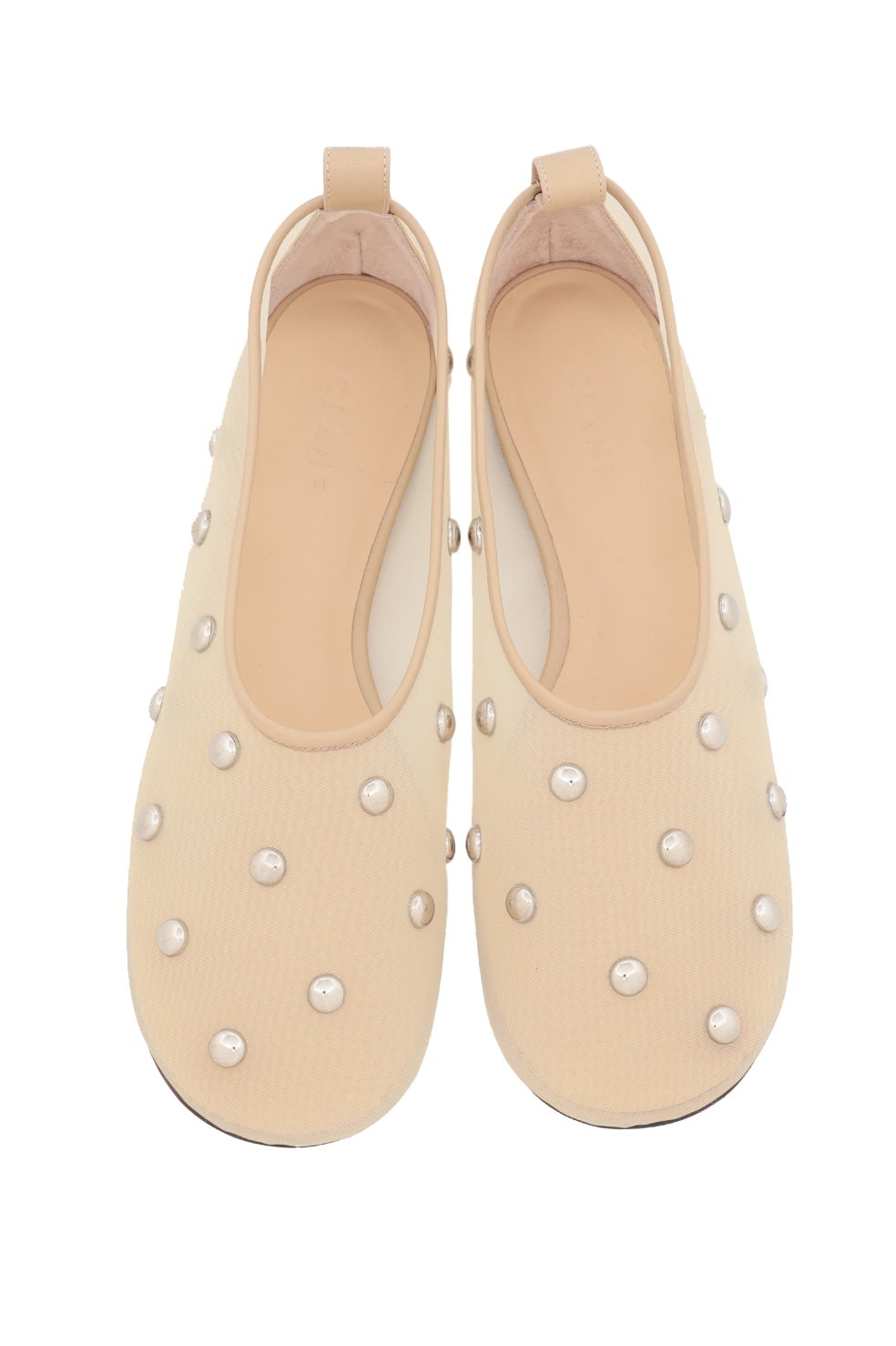 バレエシューズ CLANE 2WAY MESH FLAT SHOES CLANE（クラネ） パンプス MESH OBLIQUE TOE FLAT SHOES : ZOZOTOWN