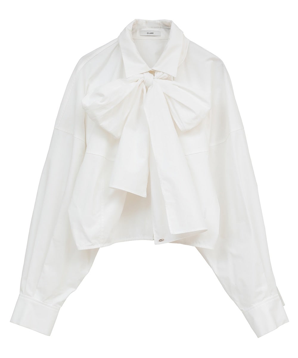 日曜まで出品♪お値下げclane RIBBONZIP SHIRTS リボンシャツ RIBBON ZIP SHIRTS｜CLANE（クラネ）公式通販｜THE TOKYO（ザ