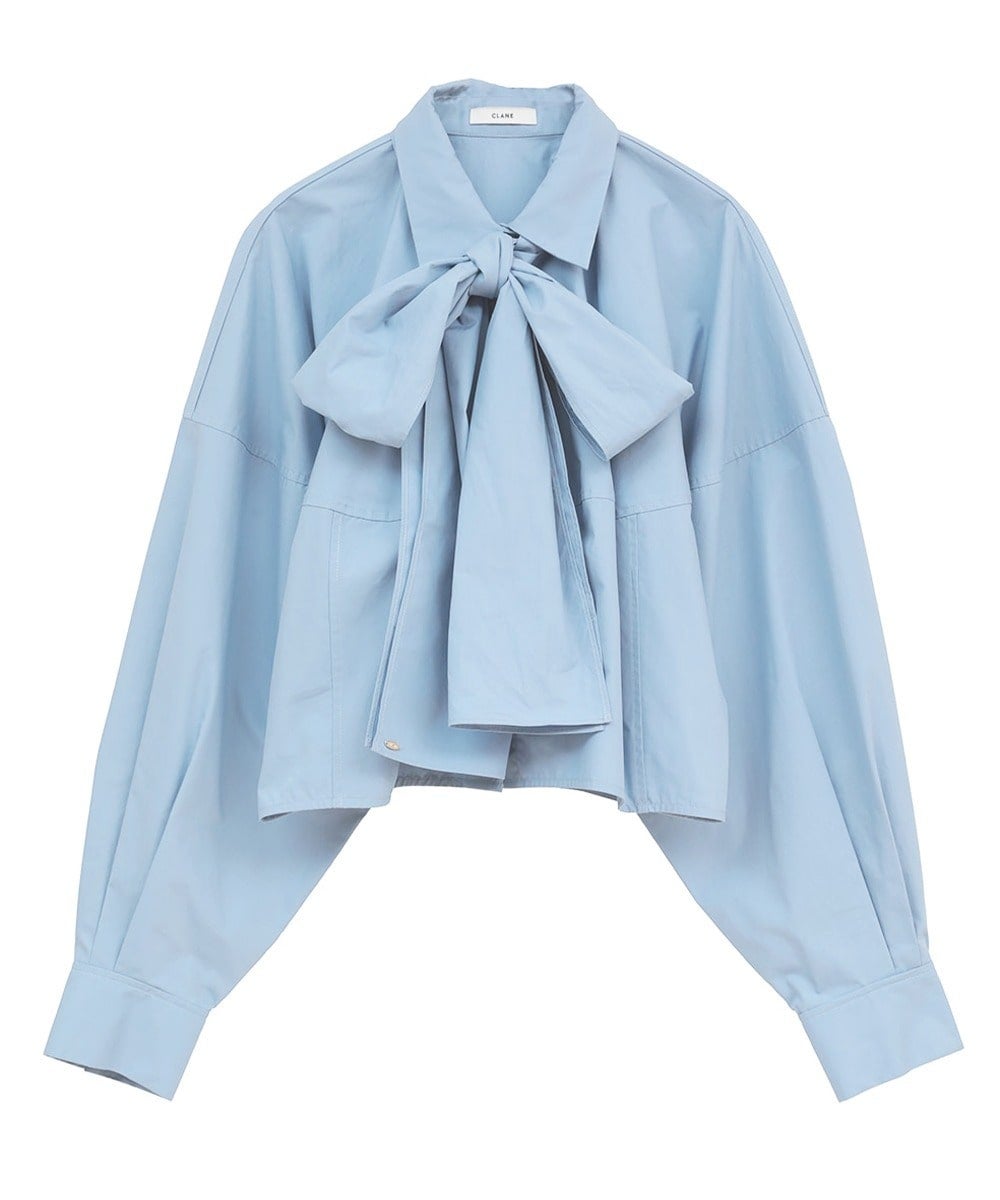 RIBBON TIED COMPACT SHIRTS｜TOPS(トップス)｜CLANE OFFICIAL ONLINE