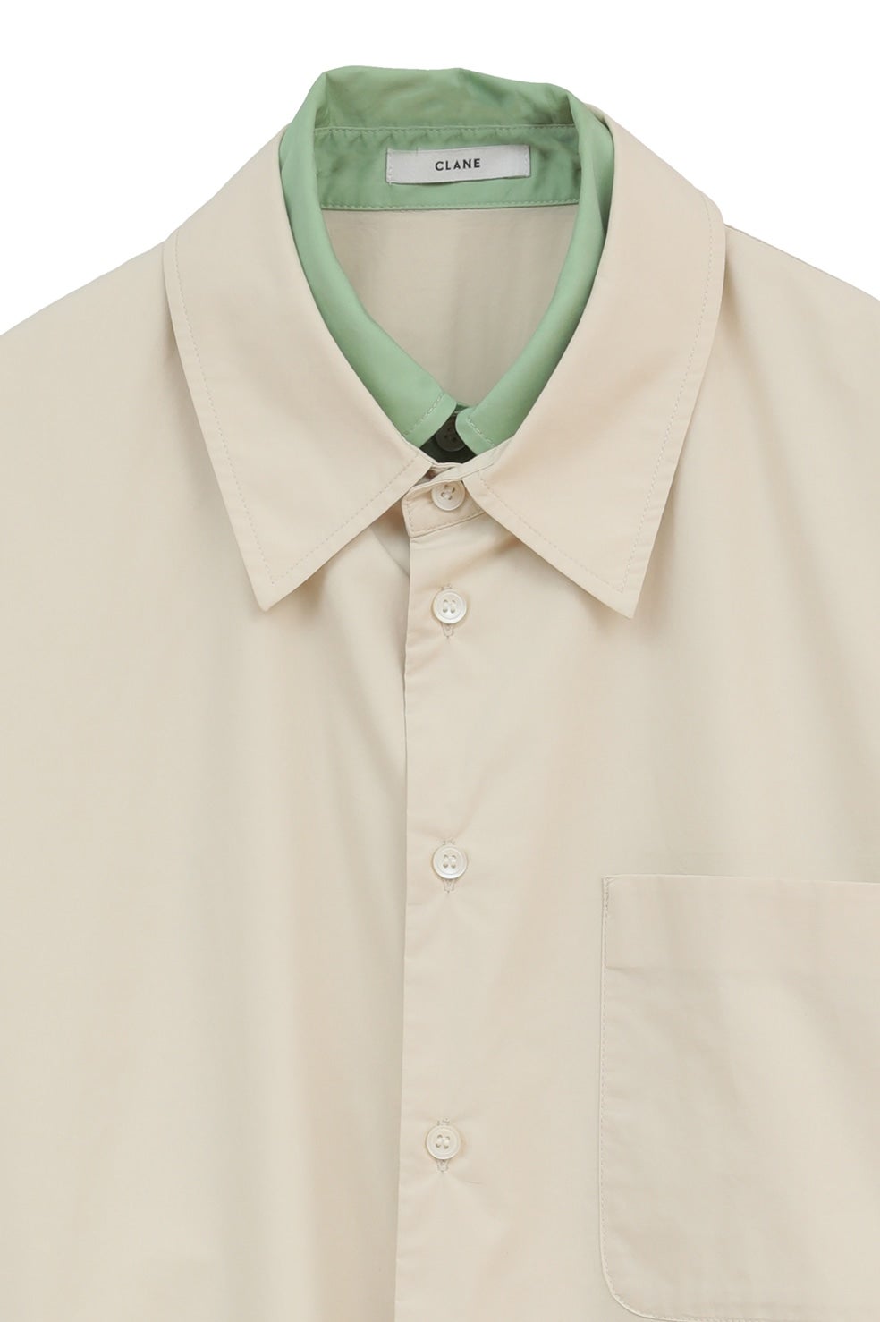 TWO TONE LAYERED SHIRTS｜TOPS(トップス)｜CLANE OFFICIAL ONLINE STORE
