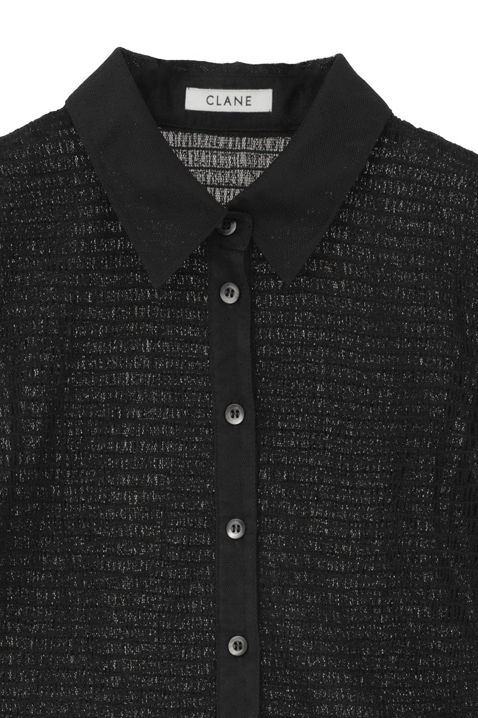 GATHERED MESH SHIRTS｜TOPS(トップス)｜CLANE OFFICIAL ONLINE STORE