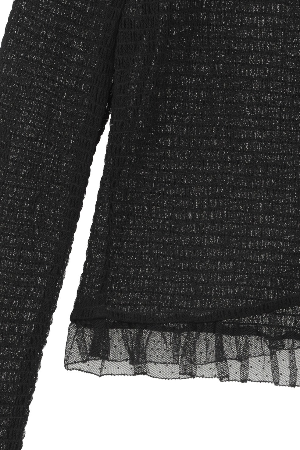 GATHERED MESH SHIRTS｜TOPS(トップス)｜CLANE OFFICIAL ONLINE STORE