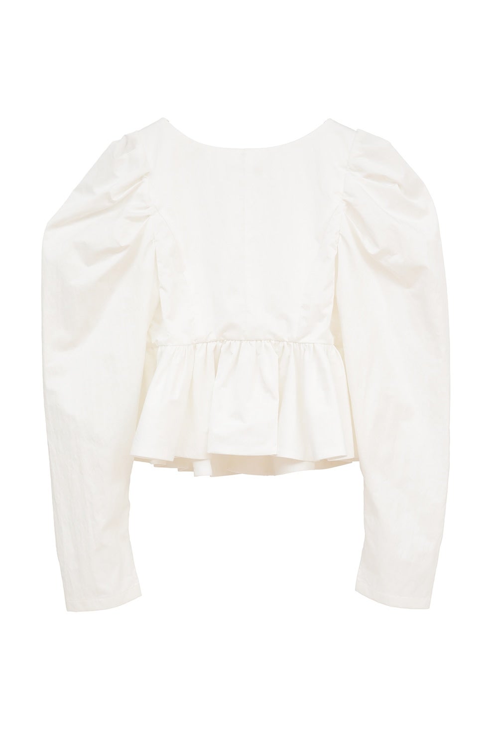SHORT PEPLUM RIBBON TOPS｜TOPS(トップス)｜CLANE OFFICIAL ONLINE STORE