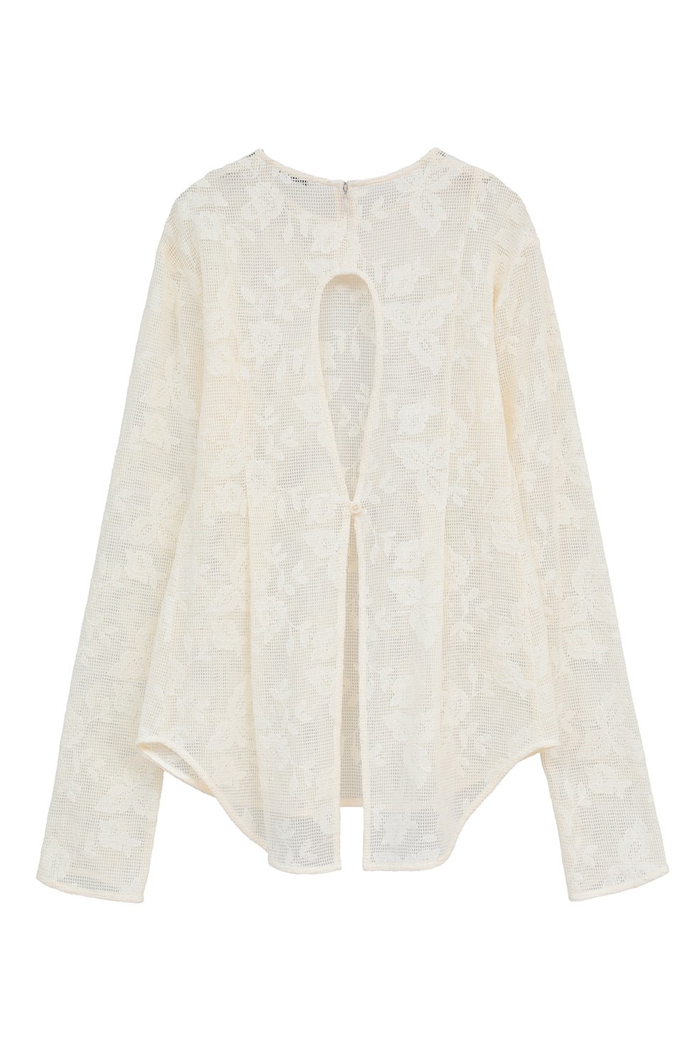 BACK DESIGN FLOWER LACE TOPS｜TOPS(トップス)｜CLANE OFFICIAL