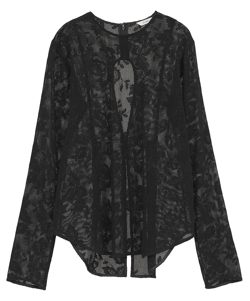 完売新品タグclane BACK DESIGN FLOWER LACE TOPS BACK DESIGN FLOWER LACE TOPS｜TOPS(トップス)｜CLANE OFFICIAL