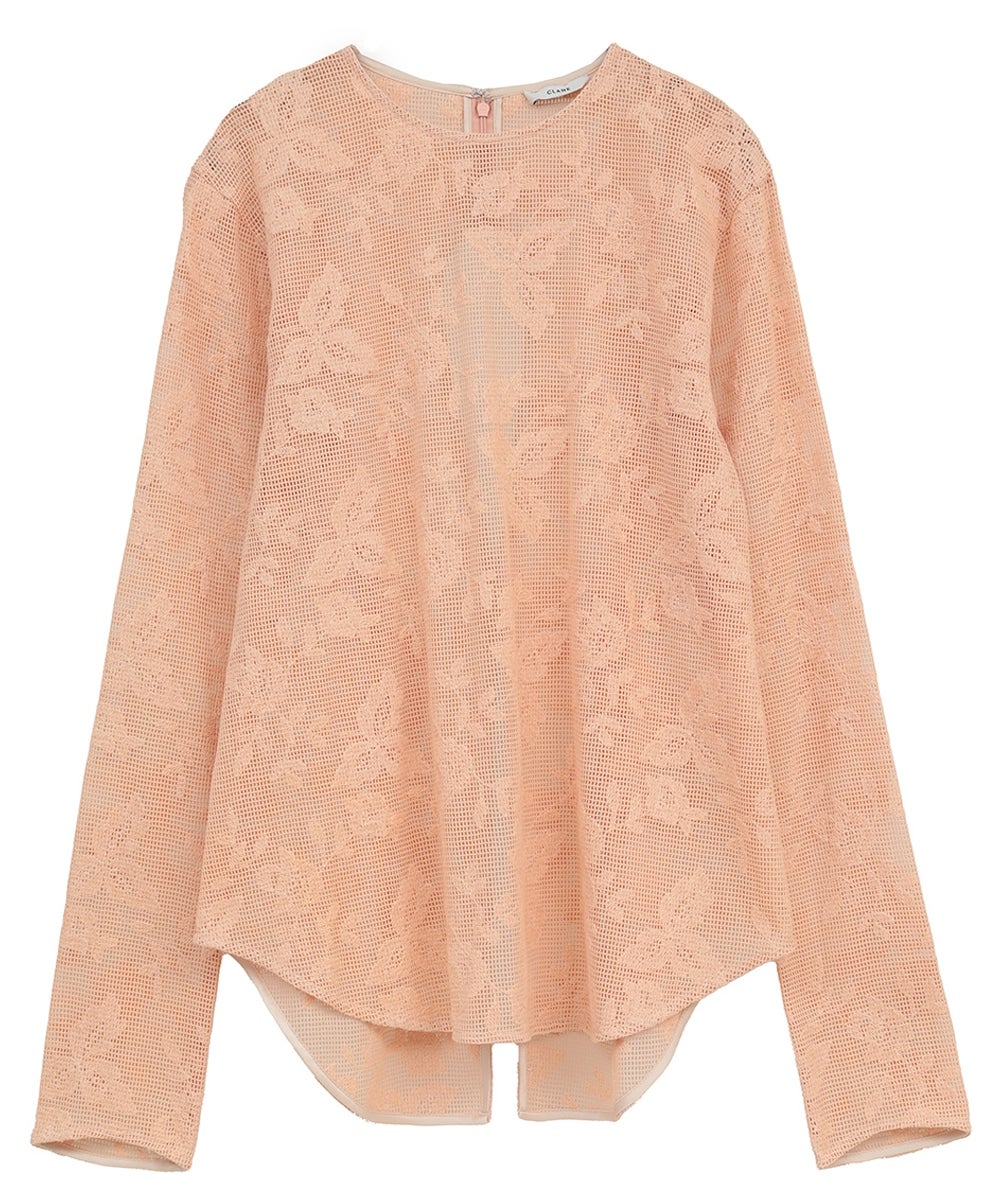 BACK DESIGN FLOWER LACE TOPS｜TOPS(トップス)｜CLANE OFFICIAL