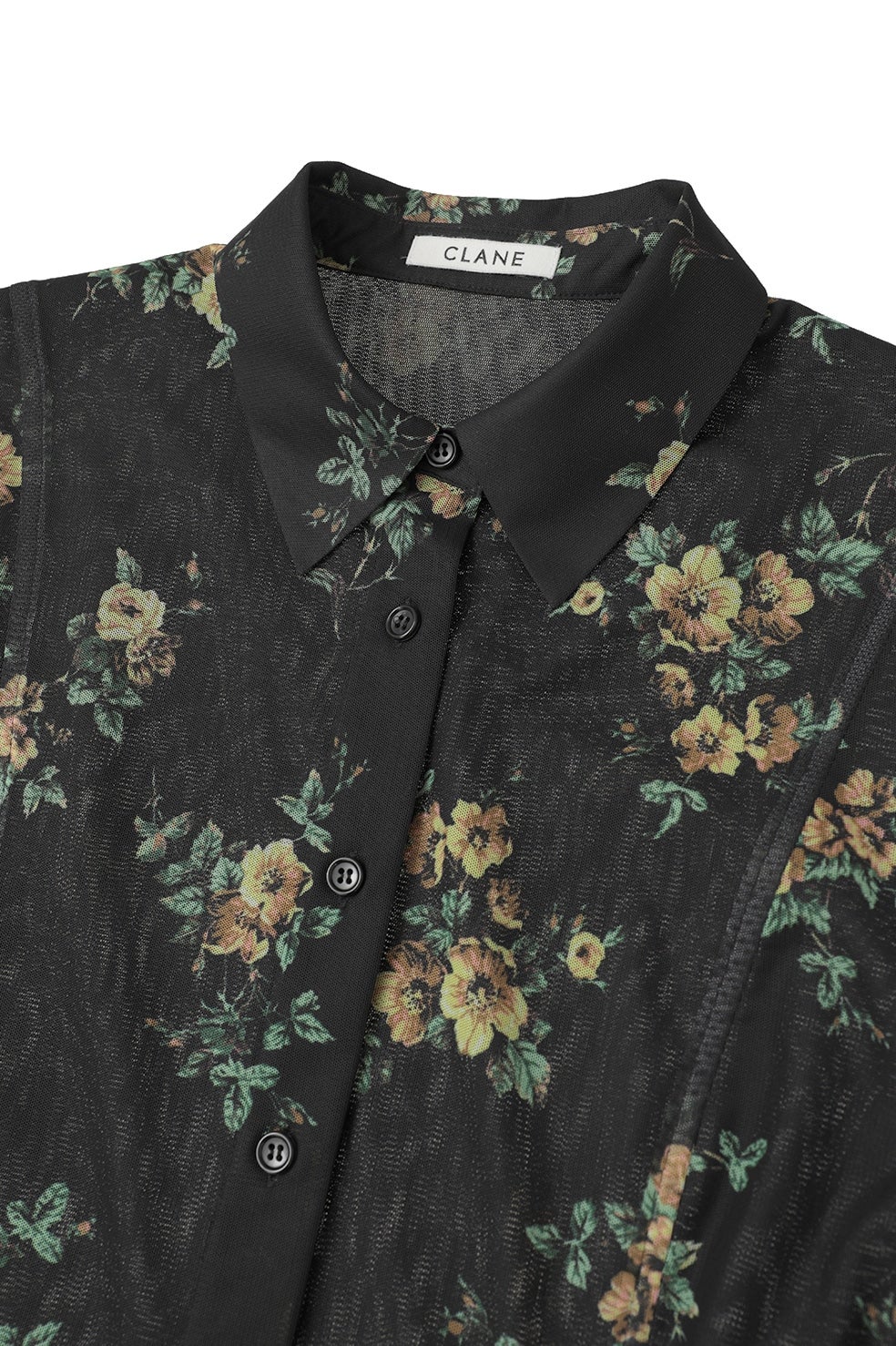 FLOWER SIDE HOLE SHIRTS｜TOPS(トップス)｜CLANE OFFICIAL ONLINE STORE
