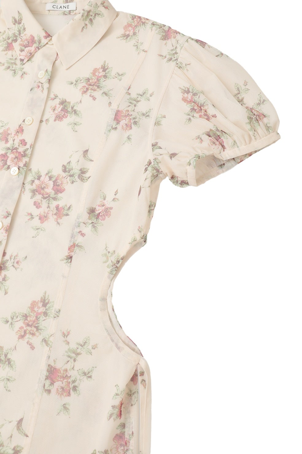 FLOWER SIDE HOLE SHIRTS|TOPS(トップス)|CLANE OFFICIAL ONLINE STORE FLOWER SIDE HOLE SHIRTS|TOPS(トップス)|CLANE OFFICIAL ONLINE STORE