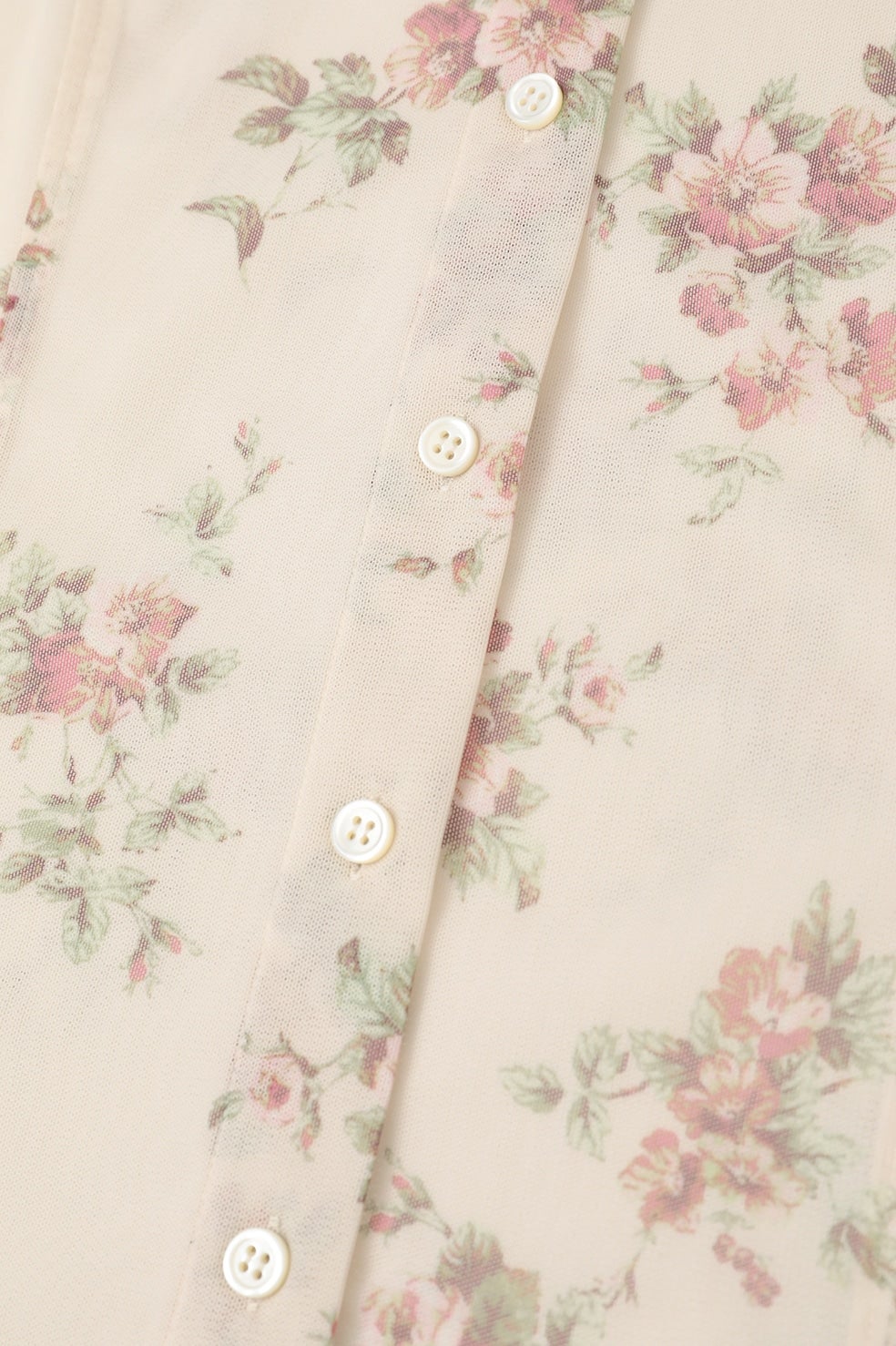 FLOWER SIDE HOLE SHIRTS｜TOPS(トップス)｜CLANE OFFICIAL ONLINE STORE