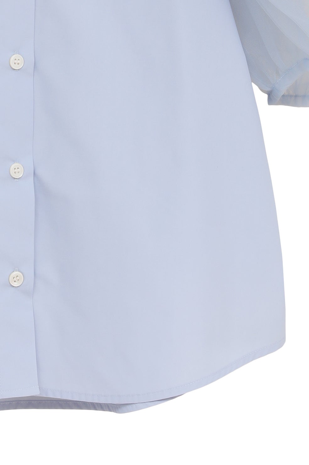 TULLE LAYERED SLEEVE SHIRTS｜TOPS(トップス)｜CLANE OFFICIAL ONLINE