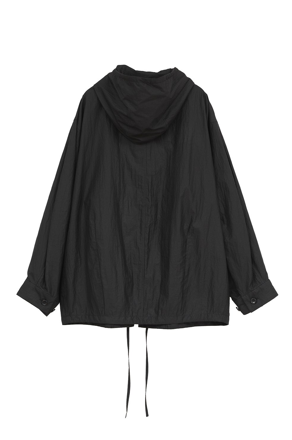 CRINKLED SHEER NYLON ZIP UP HOODIE｜TOPS(トップス)｜CLANE OFFICIAL